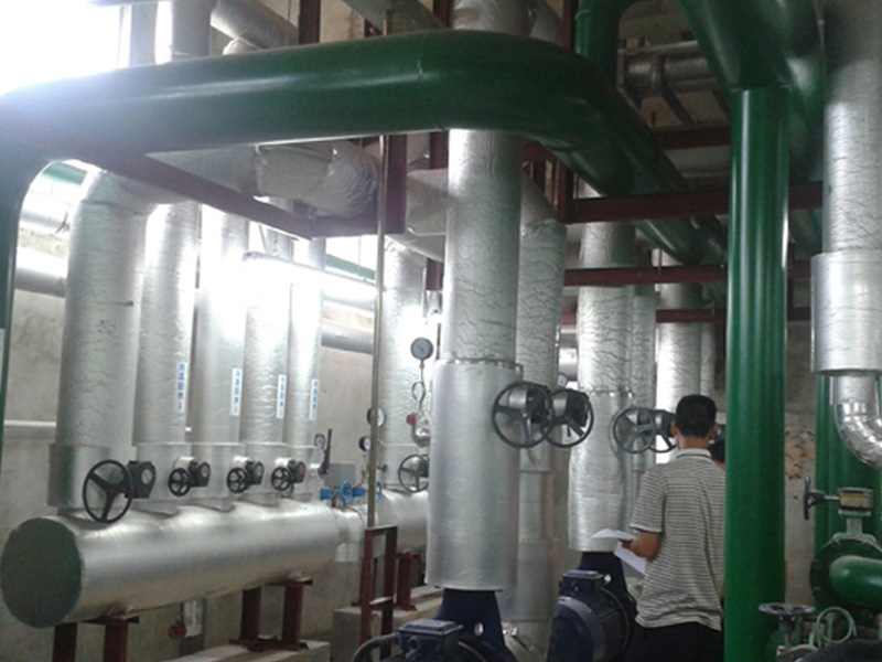 Central Air Conditioning and Hot Water Project of Galaxy International Holiday Hotel