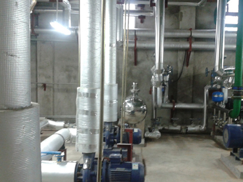 Central Air Conditioning and Hot Water Project of Galaxy International Holiday Hotel