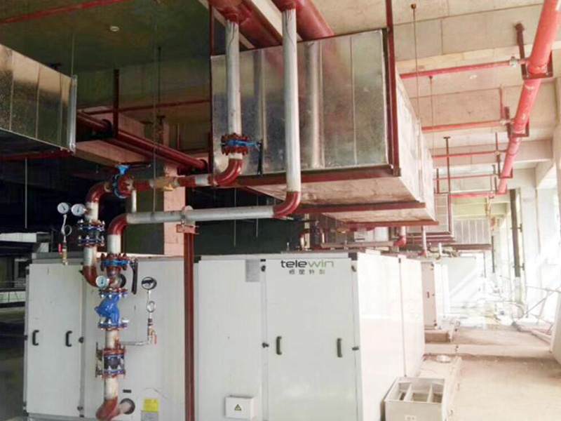 Wanda Plaza Complex Cooling and Heating Central Air Conditioning + Hot Water Project