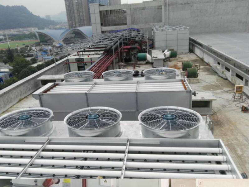 Wanda Plaza Complex Cooling and Heating Central Air Conditioning + Hot Water Project