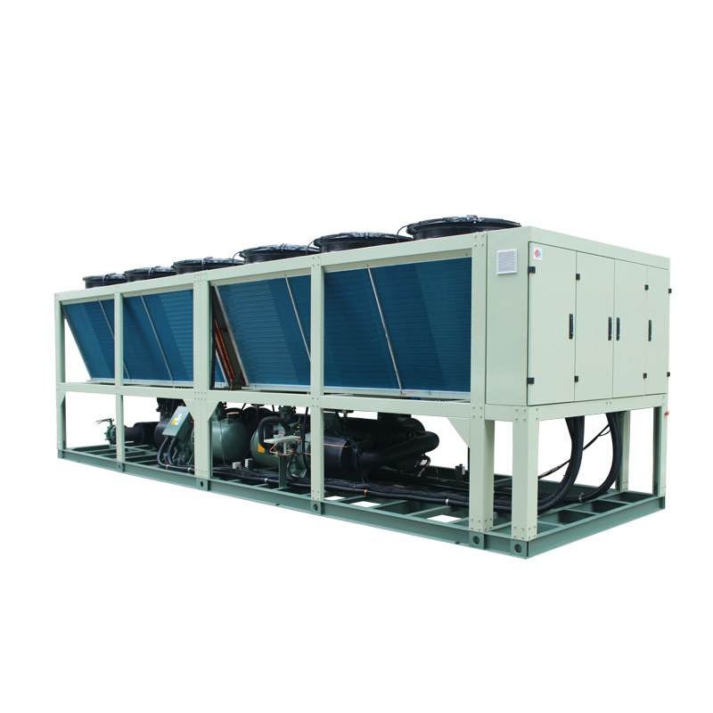 Air-cooled industrial chillers