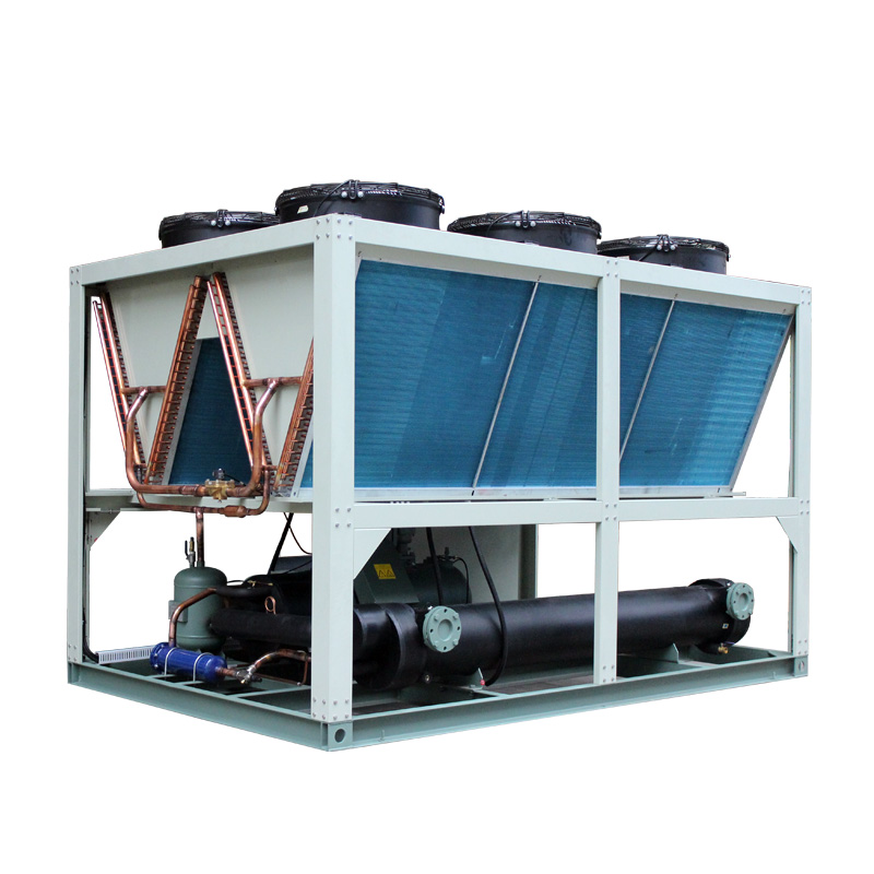 Air-cooled industrial chillers