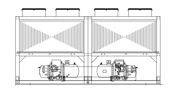 The overall energy efficiency of air cooling industrial chillers reaches 6.0