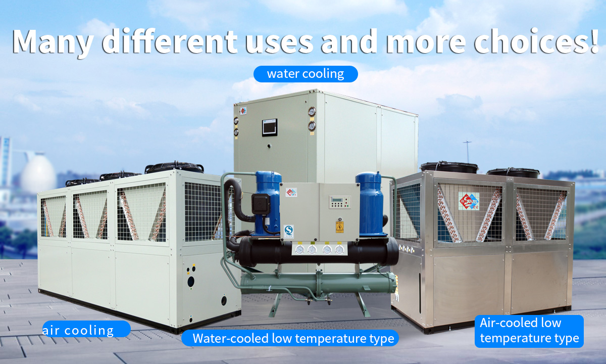 Scroll industrial chillers have developed a variety of scroll chillers for different industrial uses