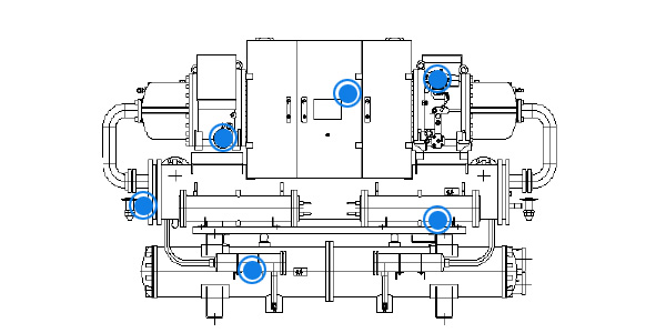 The integrated design of the low temperature chiller is convenient for transportation and installation