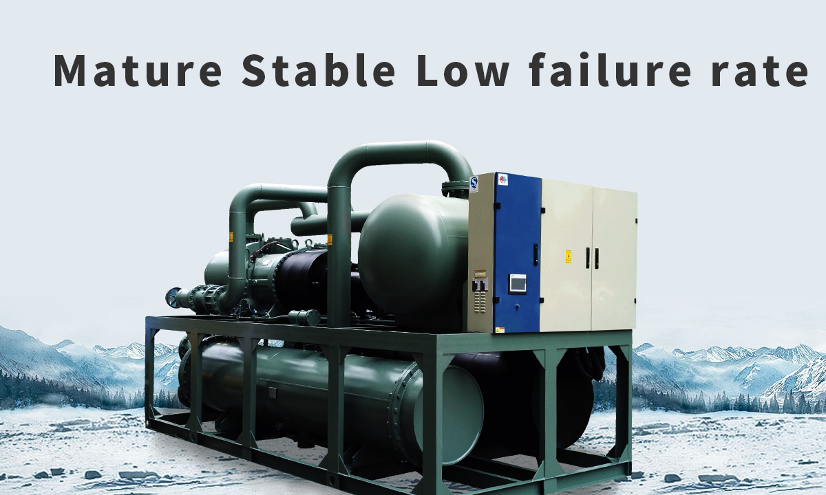 H.Star water cooling screw chiller mature technology, low failure rate, high user praise rate