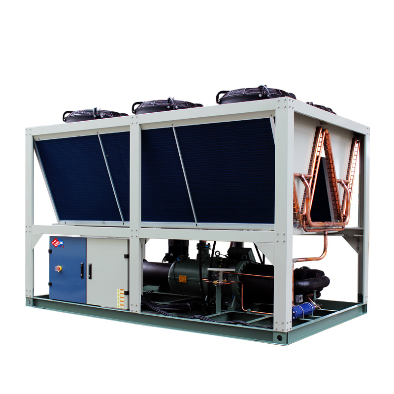 Air-cooled screw chiller
