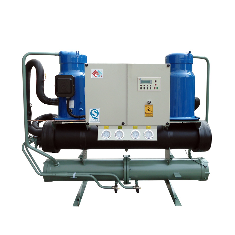 Water-cooled scroll chiller