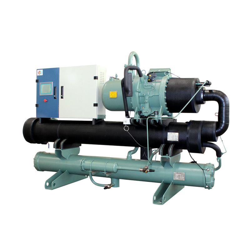 Water-cooled industrial chillers