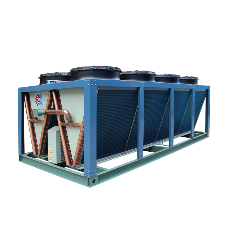 Combined cooling and heating unit (dual source heat pump)