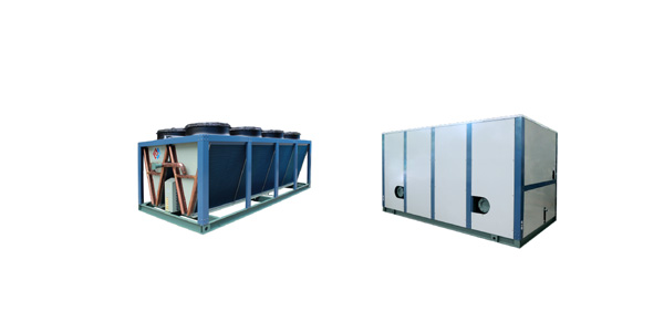 Wide range of water supply temperature for both cooling and heating units (dual-source heat pump)