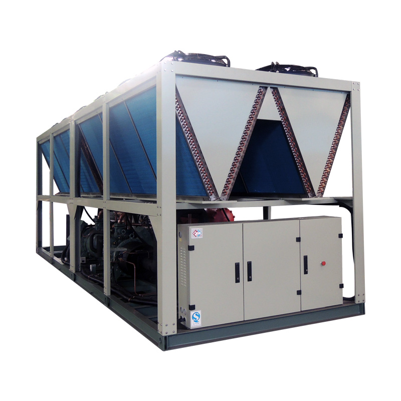 Ultra-low temperature screw air-cooled heat pump unit