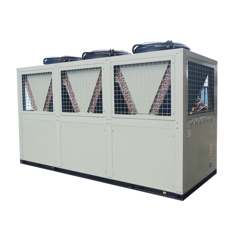 Low temperature air-cooled scroll heat pump unit
