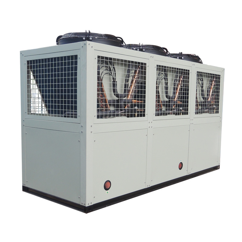 Low temperature air-cooled scroll heat pump unit