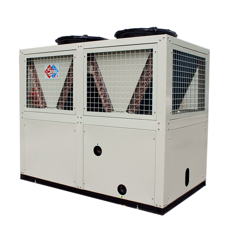 Low temperature air-cooled scroll heat pump unit