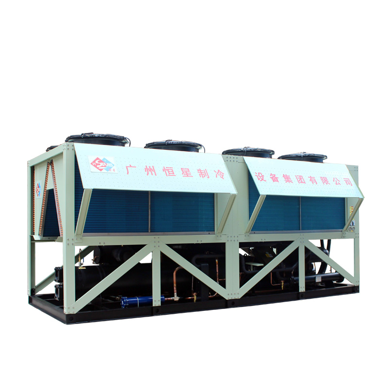 Low ring temperature screw air source hot water unit
