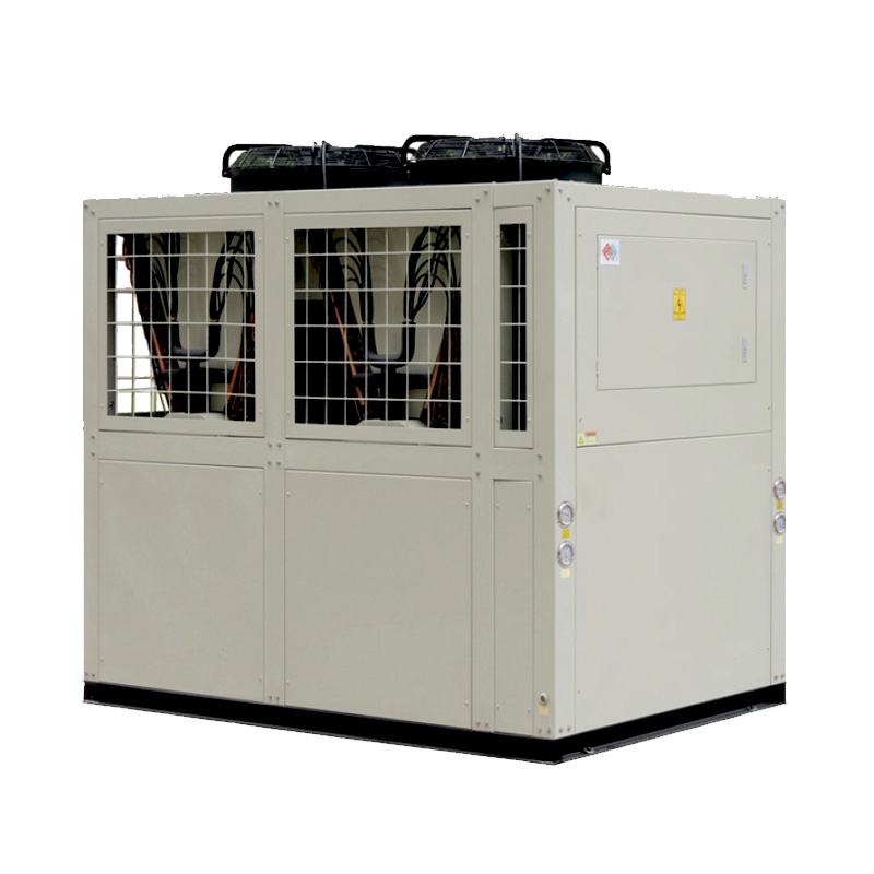 Low ambient temperature vortex air source hot water unit
