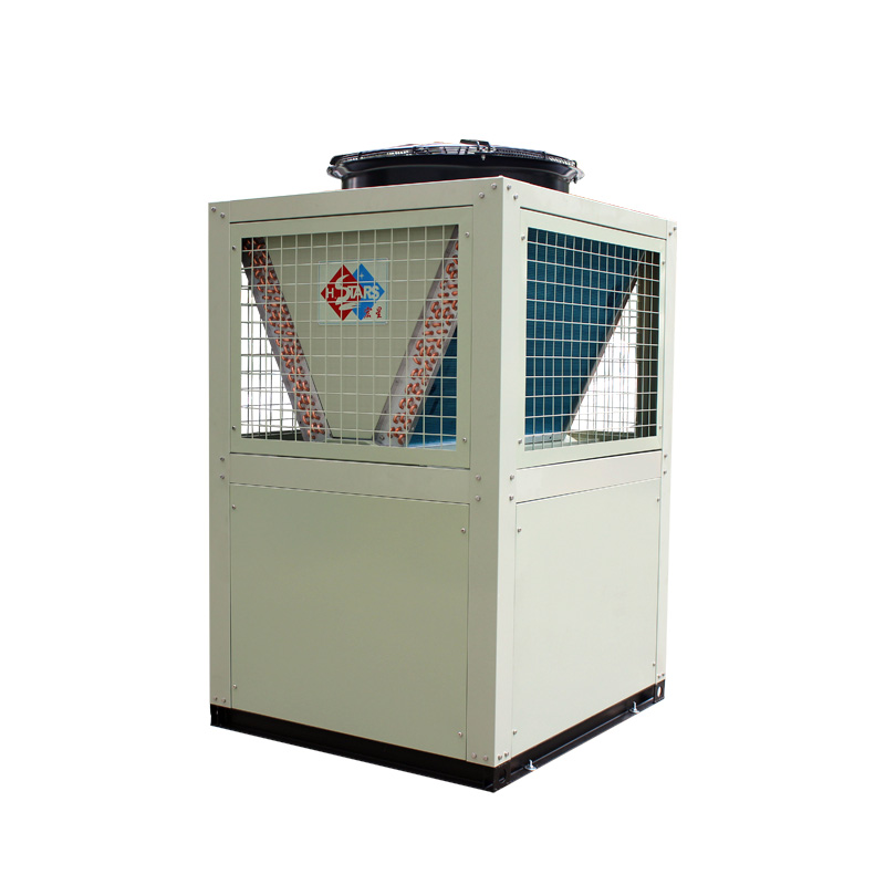 Low ambient temperature vortex air source hot water unit