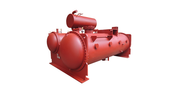 Centrifugal water source heat pump unit with high energy efficiency heat exchanger with excellent performance