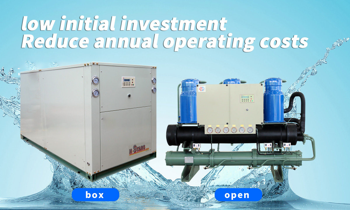 Scroll water source heat pump unit agricultural greenhouse constant temperature project saves 400,000 yuan per year 
