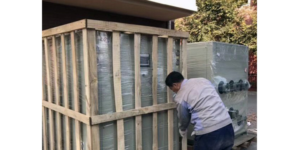 The manufacturer of the scroll water source heat pump unit has completed the test, and the user is easy to install
