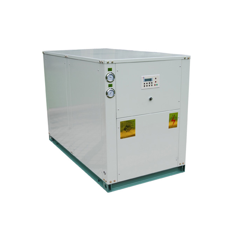 Scroll hot water unit