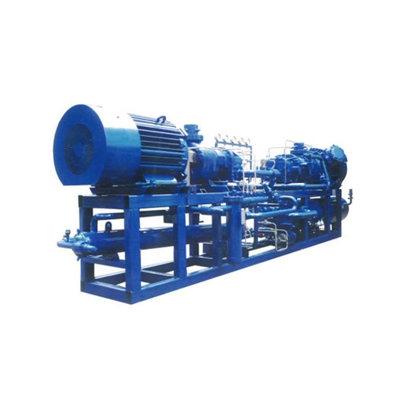 Open cryogenic skid unit