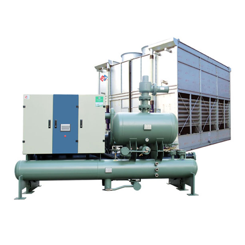 Evaporative cooling refrigeration unit