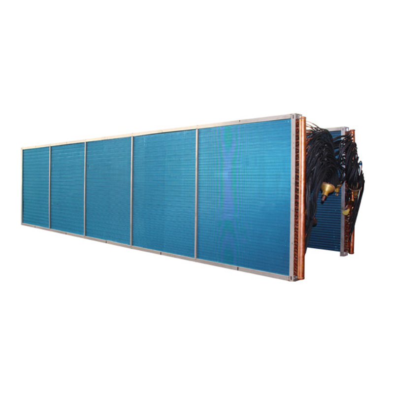 Finned evaporator