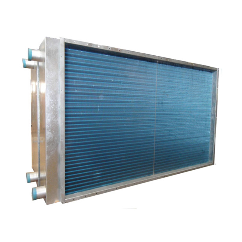 Finned evaporator