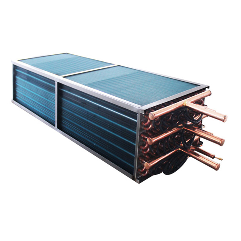 Finned evaporator