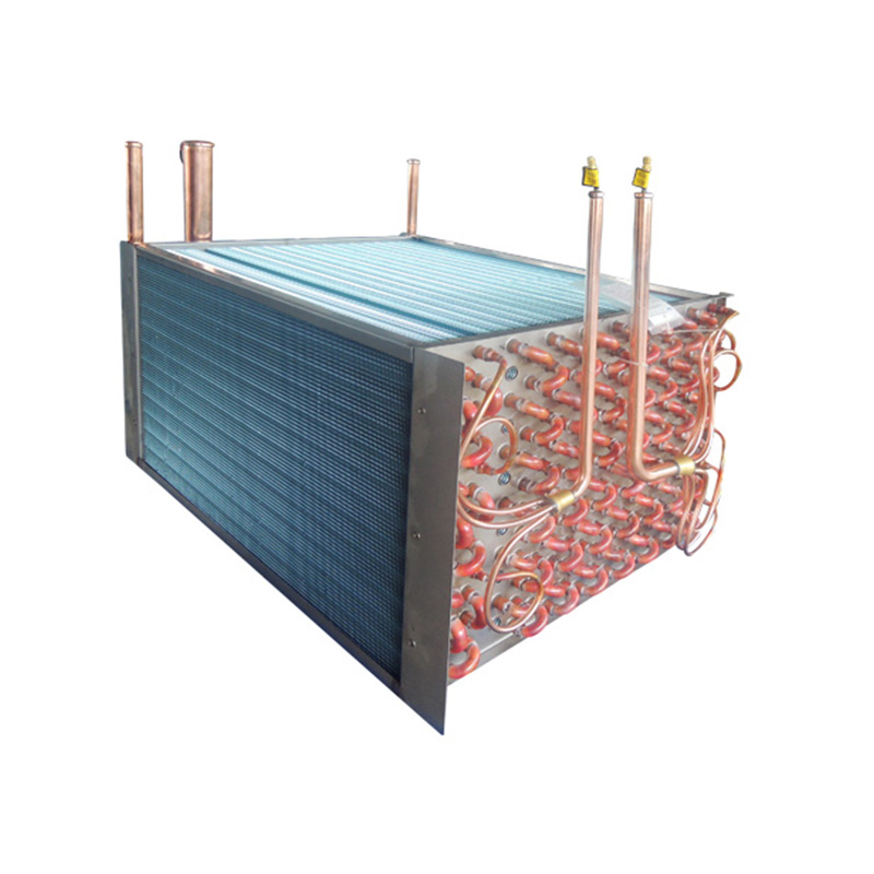 Finned evaporator