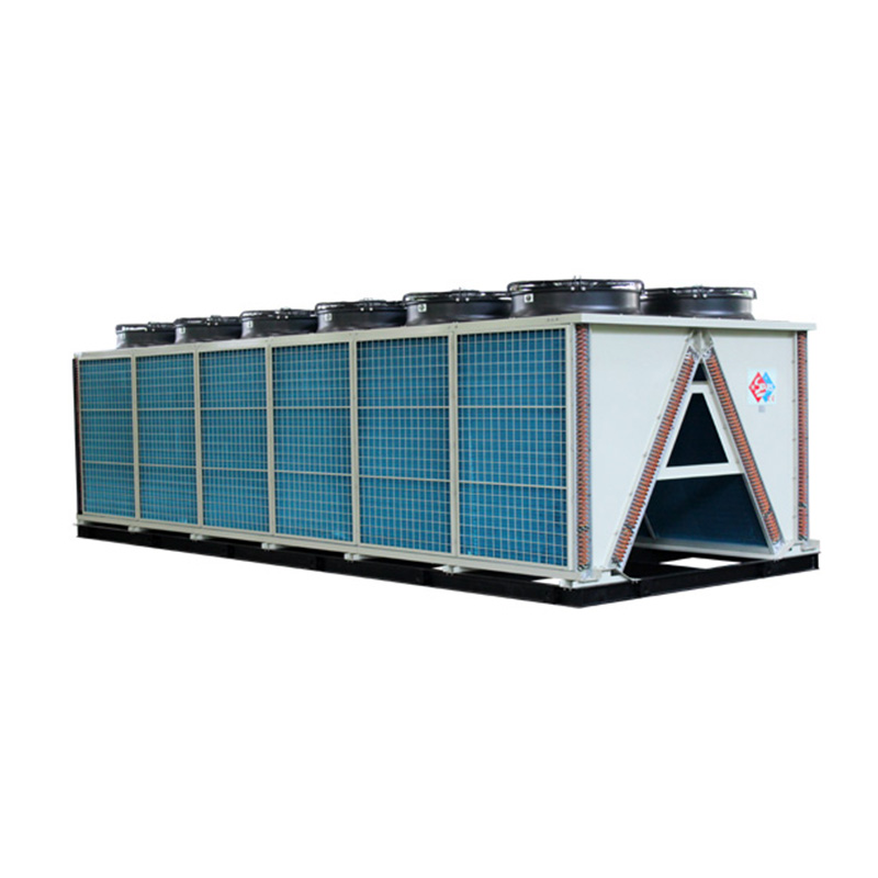 Finned condenser