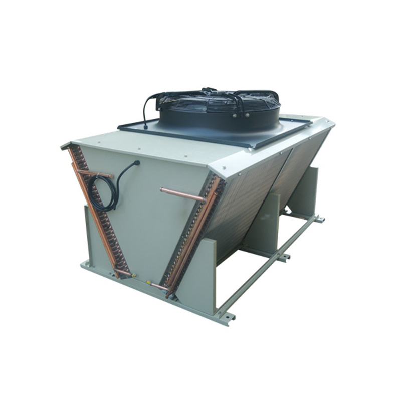 Finned condenser
