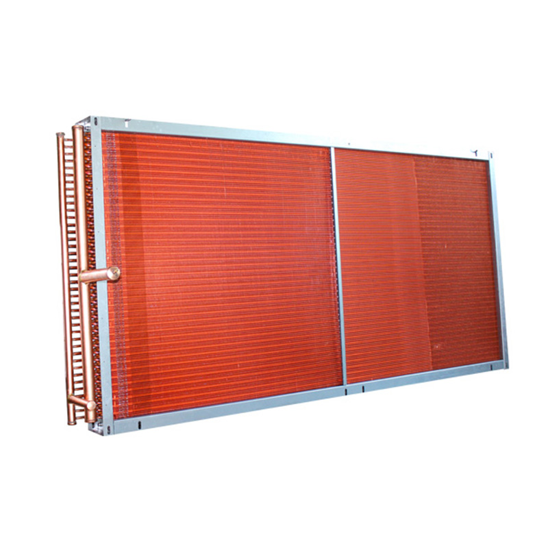 Finned condenser