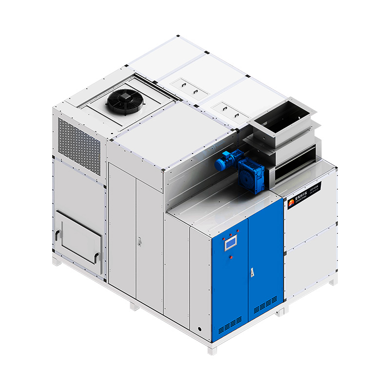 Small and medium sludge low temperature drying machine