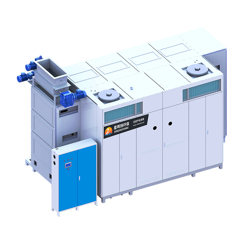 Waste heat sludge low temperature drying machine