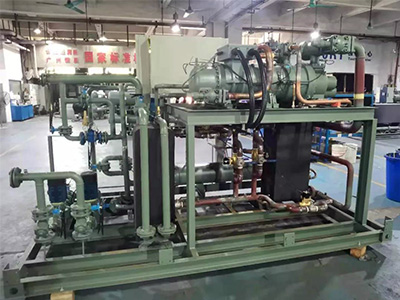 High temperature 135℃ lubricating oil cooling chiller